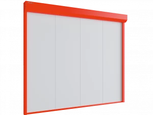 Противопожарные шторы на складе